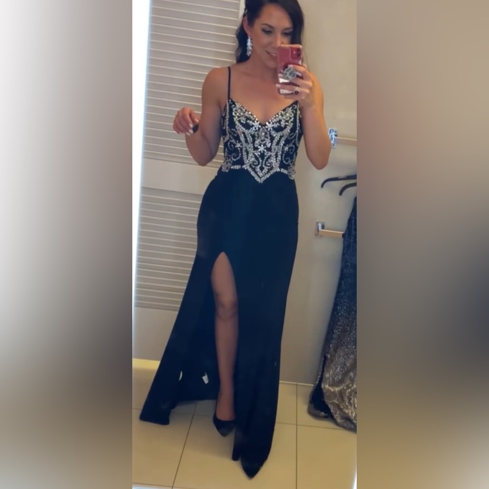 Black formal Gown